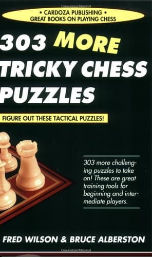 Cover of 303 More Tricky Chess Puzzles
