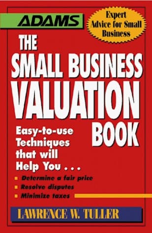 Cover of Small Business Valuation Book