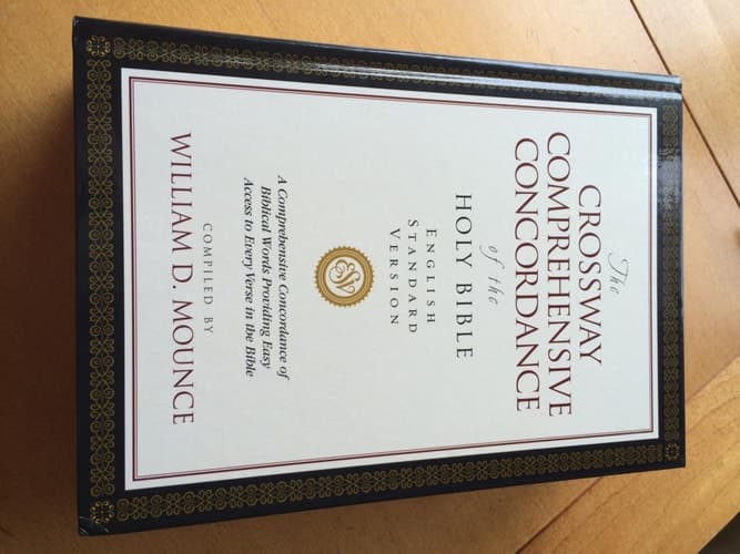 Cover of The Crossway Comprehensive Concordance of the Holy Bible English Standard Version
