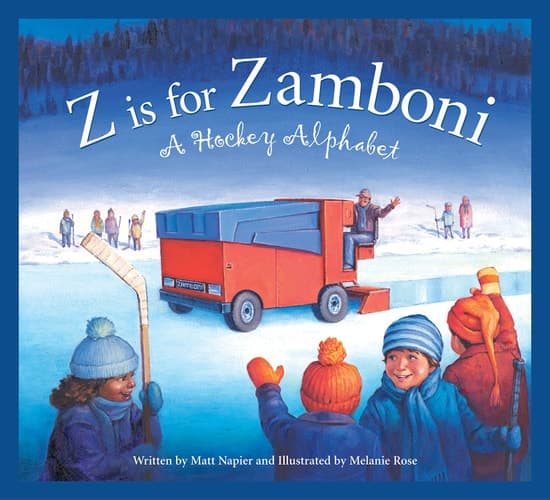 Cover of Z Is for Zamboni A Hockey Alphabet