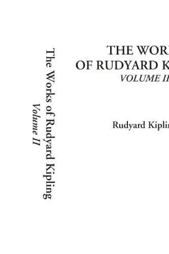 Cover of The Works of Rudyard Kipling Volume II