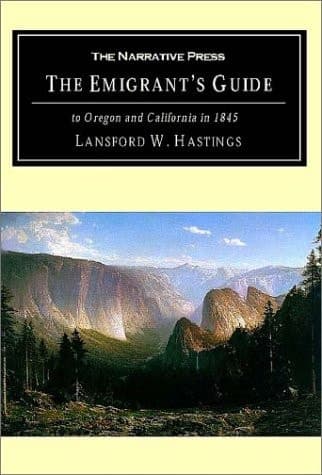 Cover of The Emigrants' Guide to Oregon and California in 1844