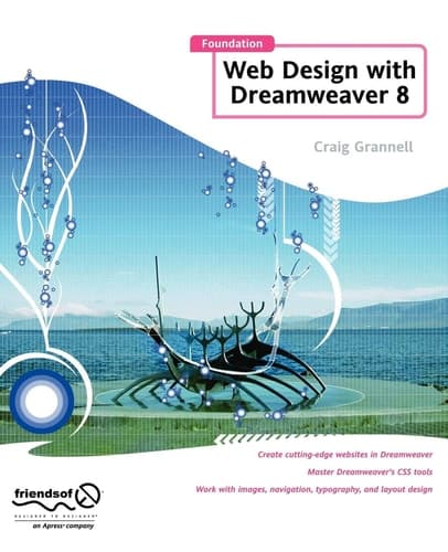 Cover of Foundation Web Design with Dreamweaver 8