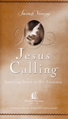 Cover of Jesus Calling Enjoying Peace in His Presence