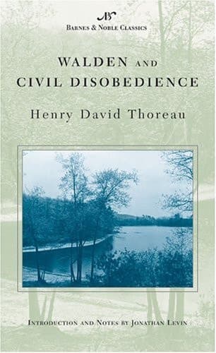 Cover of Walden And, Civil Disobedience