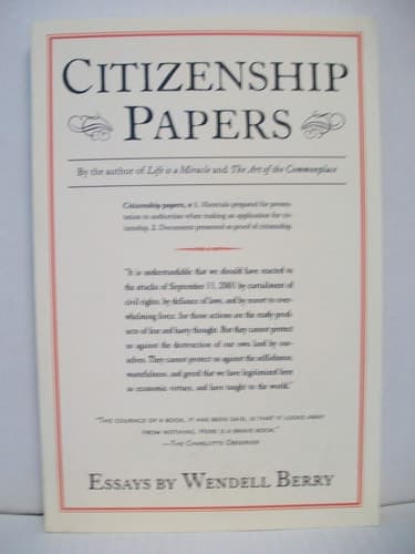 Cover of Citizenship Papers Essays