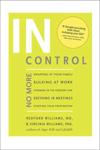 Cover of In Control No More Snapping at Your Family, Sulking at Work, Steaming in the Grocery Line, Seething in Meetings, Stuffing your Frustration
