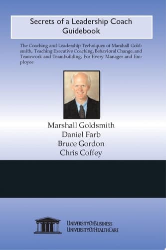 Cover of Secrets of a Leadership Coach Guidebook