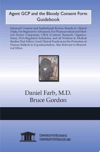 Cover of Agent GCP and the Bloody Consent Form Guidebook