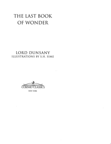 Cover of The Last Book of Wonder