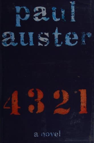 Cover of 4 3 2 1 A Novel