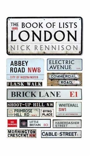 Cover of The Book of Lists London