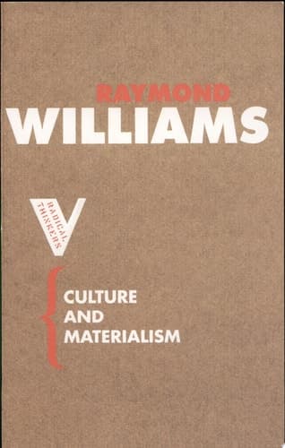 Cover of Culture and Materialism