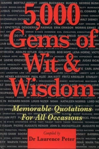 Cover of 5000 Gems of Wit & Wisdom