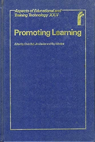 Cover of Aspects of Educational and Training Technology: Vol.22: Promoting Learning