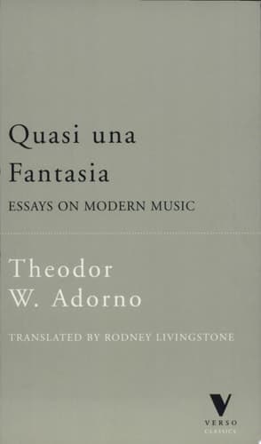 Cover of Quasi Una Fantasia Essays on Modern Music