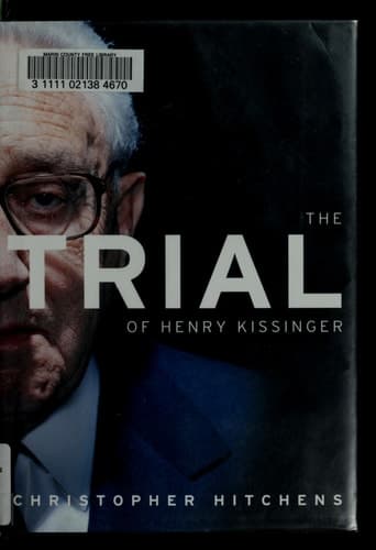 Cover of The Trial of Henry Kissinger