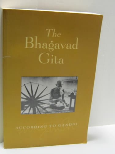 Cover of The Bhagavad Gita According to Gandhi