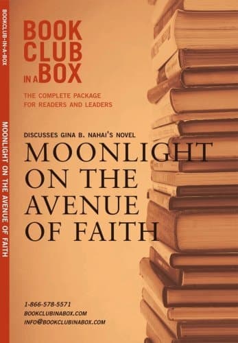 Cover of Bookclub-in-A-Box Discusses Moonlight on the Avenue of Faith A Novel by Gina Nahai
