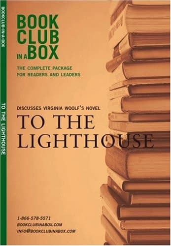 Cover of Bookclub-in-a-box Presents the Discussion Companion for Virginia Woolf's Novel To the Lighthouse