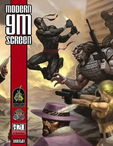 Cover of Modern GM Screen An Accessory for the D20 System