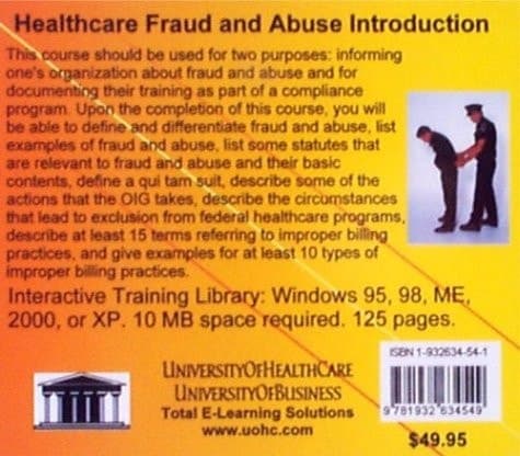 Cover of Healthcare Fraud and Abuse Introduction
