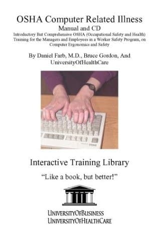 Cover of OSHA Computer Related Illness, Manual and CD