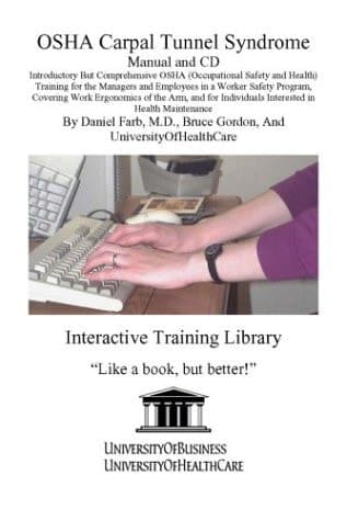 Cover of OSHA Carpal Tunnel Syndrome, Manual and CD