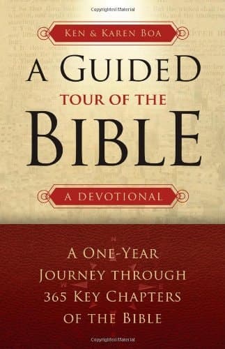 Cover of A Guided Tour of the Bible A One-Year Journey Through 365 Key Chapters of the Bible