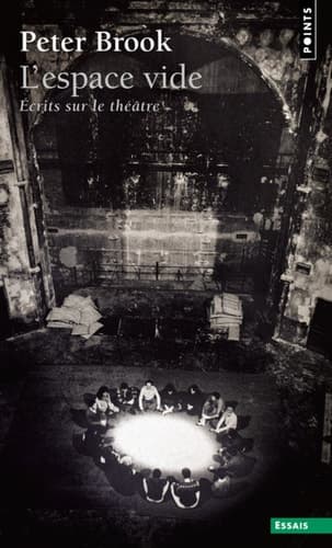 Cover of L'espace vide écrits sur le théâtre