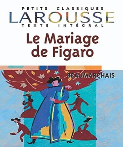 Cover of La folle journée ou Le mariage de Figaro comédie