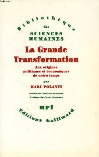 Cover of La grande transformation aux origines politiques et économiques de notre temps