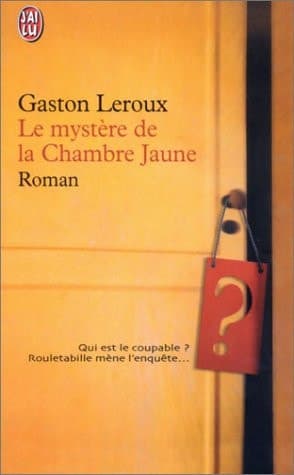 Cover of Le mystère de la chambre jaune