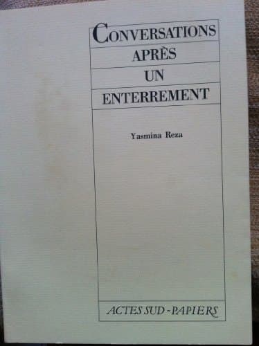 Cover of Conversations après un enterrement (Actes Sud-Papiers) (French Edition)