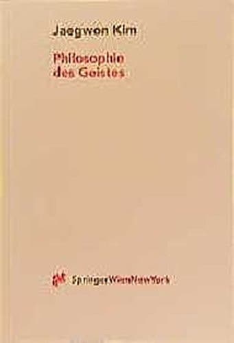 Cover of Philosophie des Geistes