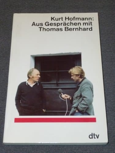 Cover of Aus Gesprächen mit Thomas Bernhard (German Edition)