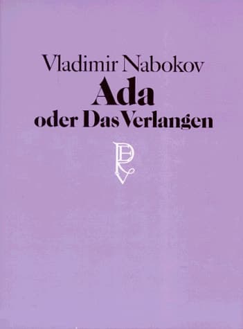 Cover of Ada oder das Verlangen aus d. Annalen e. Familie
