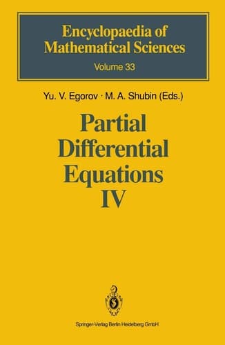 Cover of Partial Differential Equations IV Microlocal Analysis and Hyperbolic Equations