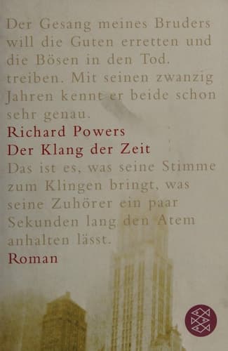 Cover of Der Klang der Zeit Roman