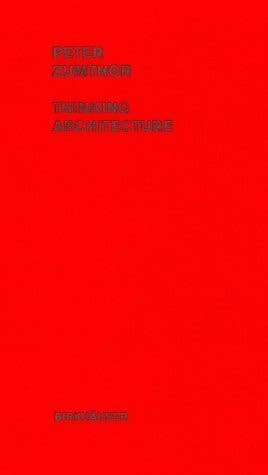 Cover of Thinking Architecture