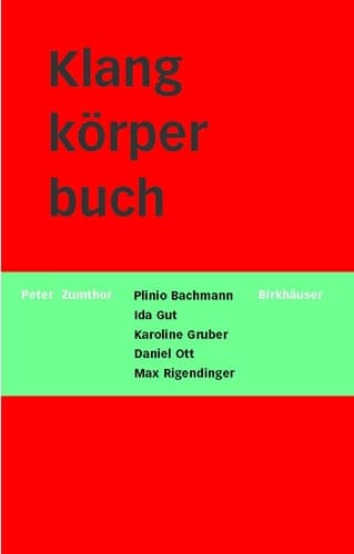 Cover of Klangkörperbuch Lexikon zum Pavillon der Schweizerischen Eidgenossenschaft an der Expo 2000 in Hannover
