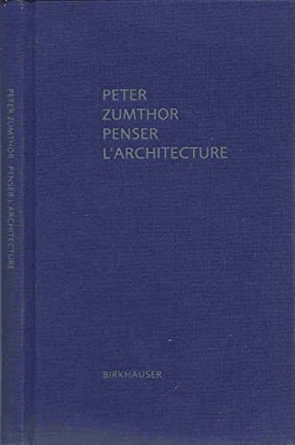 Cover of Penser l'architecture