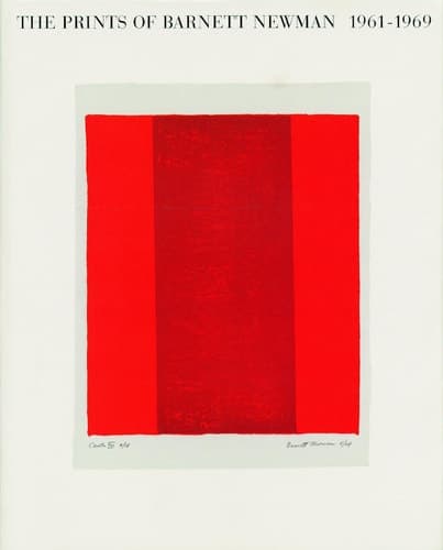 Cover of Barnett Newman: Prints 1961-1969