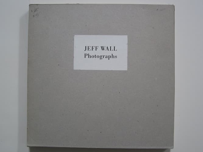 Cover of Jeff Wall - Photographs Exhibition , Hasselblad Center, Göteborg, 2002