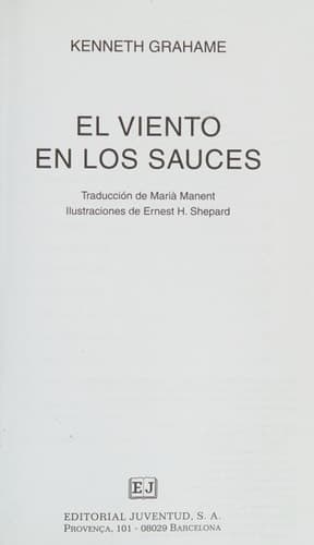 Cover of El Viento en los Sauces