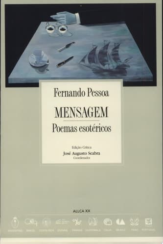 Cover of Mensagem poemas esotéricos