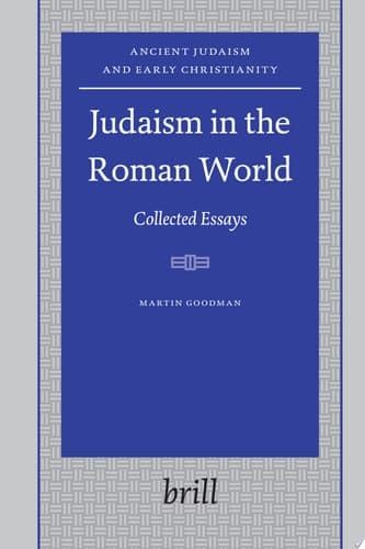 Cover of Judaism in the Roman World Collected Essays