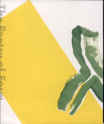 Cover of The Poetry of Form Richard Tuttle, Drawings from the Vogel Collection