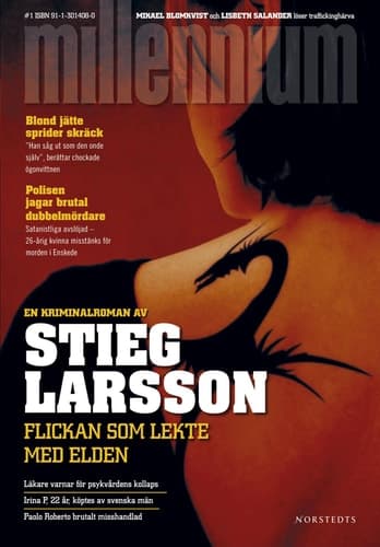 Cover of Flickan som lekte med elden