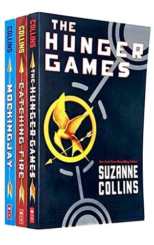 Cover of Hunger Games Trilogy Series 3 Books Collection Set By Suzanne Collins (The Hunger Games, Catching Fire, Mockingjay)
